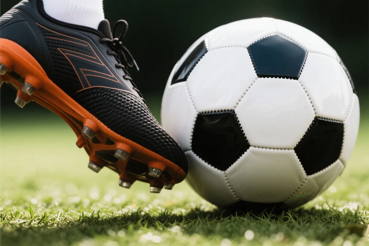 足球比赛瞬间图